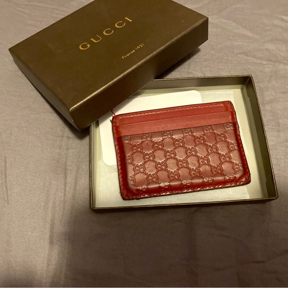 Gucci card holder